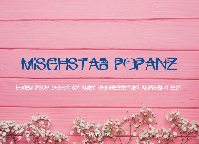 Mischstab Popanz example